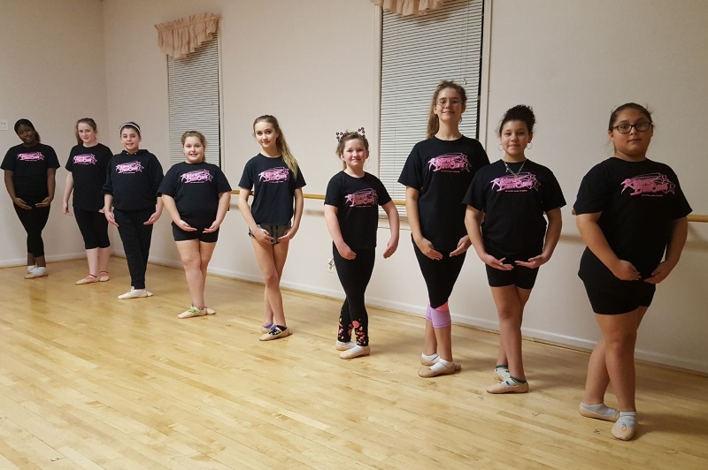 Dance instructors in studio